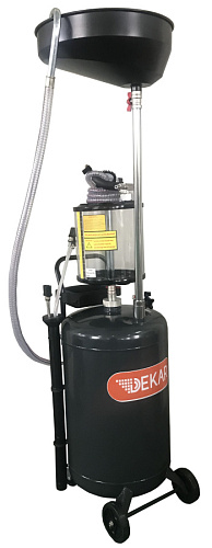  Комбинированная установка для откачки/слива масла DEKAR B6197